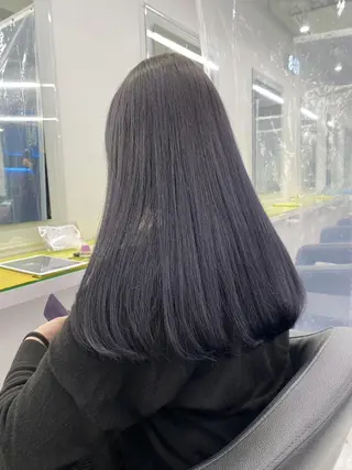 カラー ナチュラル可愛い◎ 推しカラー🤍池袋のヘアスタイル