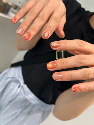 ネイル kanell⭐︎ ニュアンスネイルのネイルデザイン