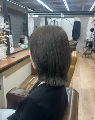 ミディアム カラー ヘアアレンジ 神田 優愛のヘアスタイル