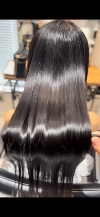 ロング 西上 慧武のヘアスタイル