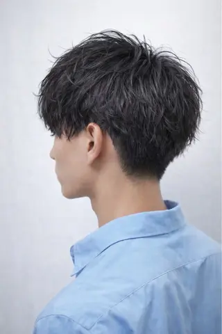 メンズ ケアカラー 🕊️宮津美香のヘアスタイル