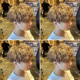 カラー パーマ メンズ メンズパーマ特化 店長望月謙二郎のヘアスタイル