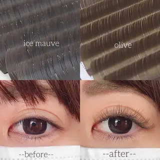 マツエク・マツパ Hug me eyelashのマツエク・マツパデザイン