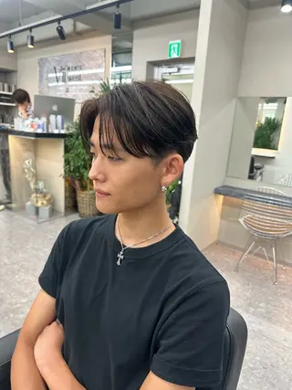 パーマ メンズ メッシュパーマ支持率 ◎大宮/隼也のヘアスタイル