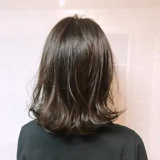 ミディアム カラー ヘアアレンジ Satsuki ✂︎♡のヘアスタイル