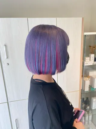 ショート カラー ハイトーン×似合わせ 🌱中川慎之介のヘアスタイル