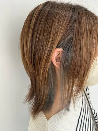 ミディアム 30代からの大人 ショートのヘアスタイル