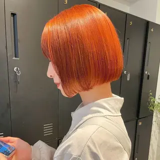 ショート カラー 🍀似合わせ ハイトーン🍀あかりのヘアスタイル