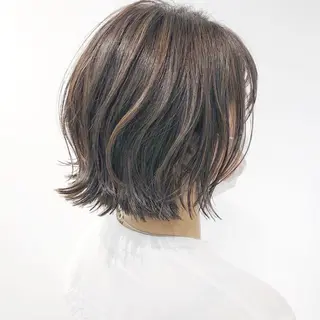 ショート カラー ヘアアレンジ KONOMI スタイリストのヘアスタイル