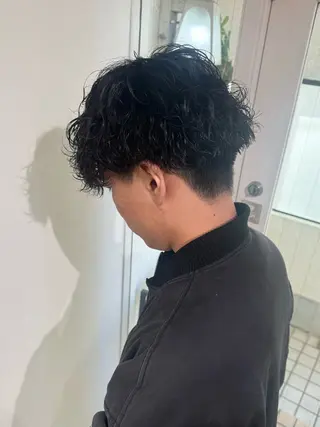 パーマ メンズ コトミ【メンズ】 【曲がる縮毛矯正】のヘアスタイル