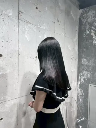 ロング カラー メンズ 🤍髪質改善/縮毛矯 正/ボブ🤍のヘアスタイル