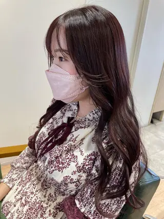 カラー 比嘉 千咲のヘアスタイル