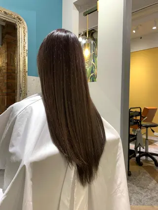 ロング 縮毛矯正専門美容師 宮本遼のヘアスタイル