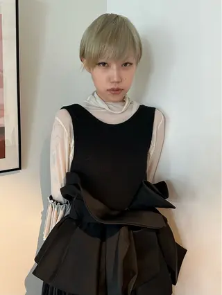 ショート カラー 🎀オイダイラ モモカ🎀のヘアスタイル
