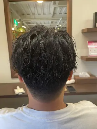 カラー パーマ メンズ 【水素カラー/メンズ 】Lee布施/純平のヘアスタイル