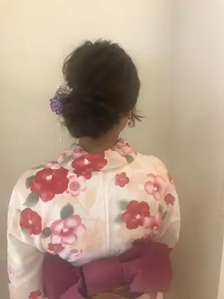 ロング ヘアアレンジ 清水 ちひろ ✄トップスタイリストのヘアスタイル