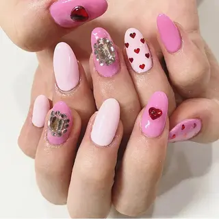 ネイル 渋谷/チップ長さ出し 👑アプレgel-xのネイルデザイン