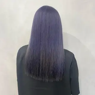 ロング カラー 🩵ブリーチカラー MIORI🩵のヘアスタイル