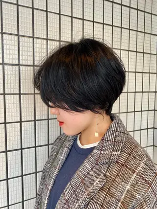 ショート カラー 五十嵐ゆり 美髪カラー 武蔵小杉のヘアスタイル