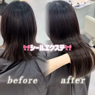 ロング カラー Rio🎀ブリーチ なし透明感♡顔周り♡のヘアスタイル