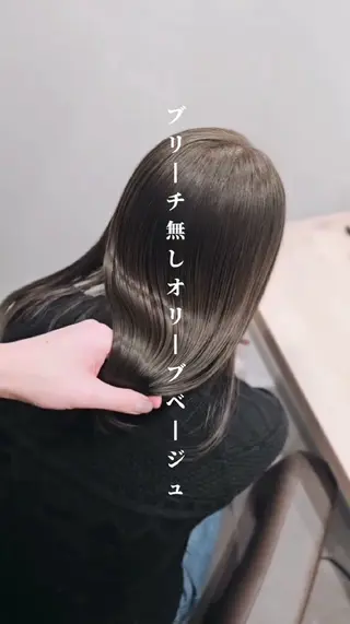 ミディアム カラー 【垢抜けカラー/ 縮毛矯正】Taikiのヘアスタイル