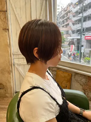 ショート 小田 聖也のヘアスタイル