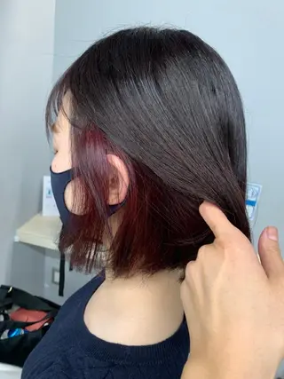 ショート 川畑 花菜のヘアスタイル