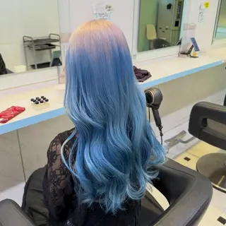 ロング カラー ブリーチカラー 🩵MIZUKIのヘアスタイル