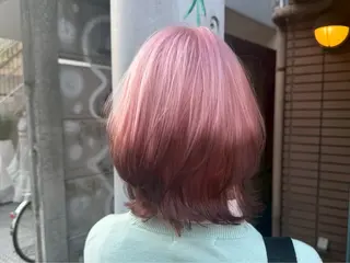 カラー ⭐️ブリーチ⭐️ ミコ🖤のヘアスタイル