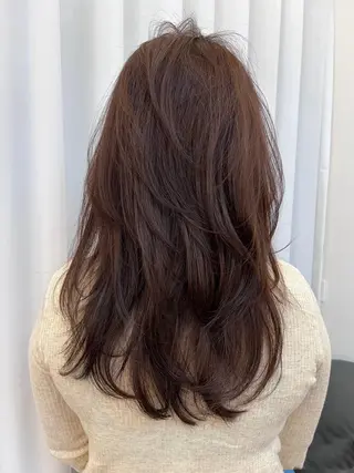 ミディアム カラー 村上|髪質改善 プロデュースのヘアスタイル