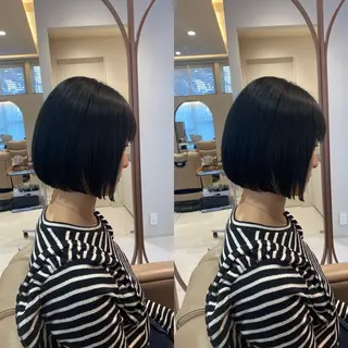 ショート ショート/くびれボブ /MAHIROのヘアスタイル