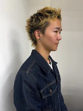 メンズ メンズパーマ/矢場町 /NODE 下村透依のヘアスタイル