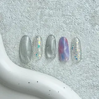 ネイル ⭐︎休業中の練習⭐︎ JNA認定講師髙橋のネイルデザイン