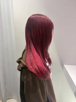 ロング カラー 佐野 えり奈のヘアスタイル