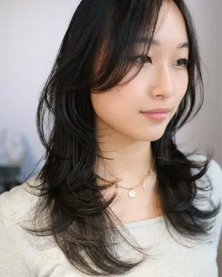 セミロング 似合わせレイヤー✄﻿ ヨシノ マサキのヘアスタイル