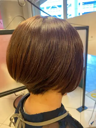 ショート へんみ みかのヘアスタイル