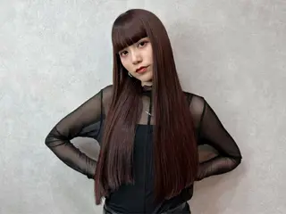 ロング 増川 遥人のヘアスタイル