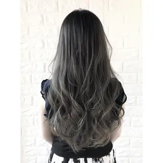 ロング カラー 髪質改善特化KIZU /艶髪研究(京都)のヘアスタイル