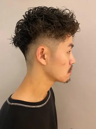 メンズ unopulir 景山 凌のヘアスタイル