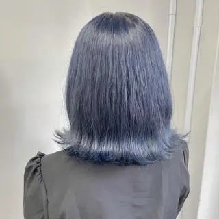 ミディアム カラー ベージュカラー💖 やすひろのヘアスタイル