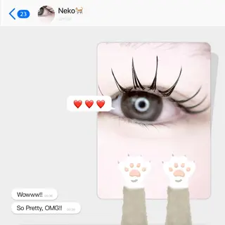 マツエク・マツパ 🎀eyelist. mizuki🐈⬛のマツエク・マツパデザイン