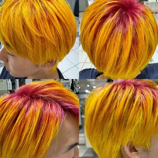 ショート カラー メンズ 茅ヶ崎 IHHI✂️⸒⸒堀のヘアスタイル