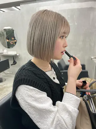 ショート カラー 華 /ショート/ボブのヘアスタイル
