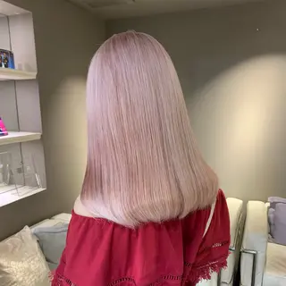 セミロング カラー 透明感カラー/ 艶髪/新宿/NANAのヘアスタイル