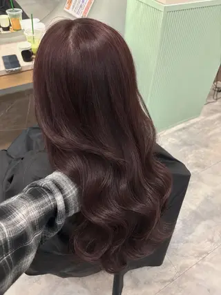 セミロング 顔周りカット/韓国ヘ ア🇰🇷/Linaのヘアスタイル