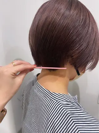 ショート minatsu 東京の技術を京都でのヘアスタイル