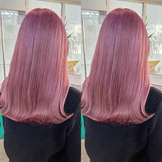 ミディアム カラー yoriダブルカラー 代表すがわらのヘアスタイル