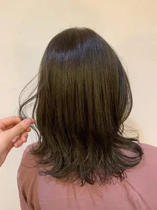 ミディアム cana 札幌レイヤースタイルのヘアスタイル