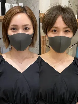 ショート ショート職人 美容師【KENTA】のヘアスタイル