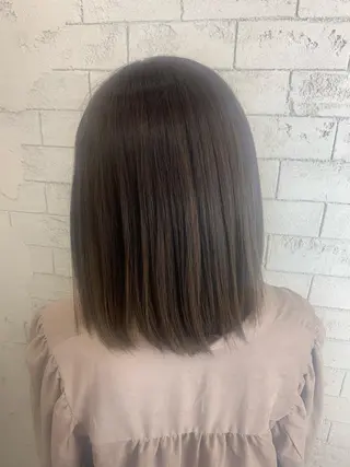 セミロング エクステ＆艶カラー 🎀YURINA🎀のヘアスタイル